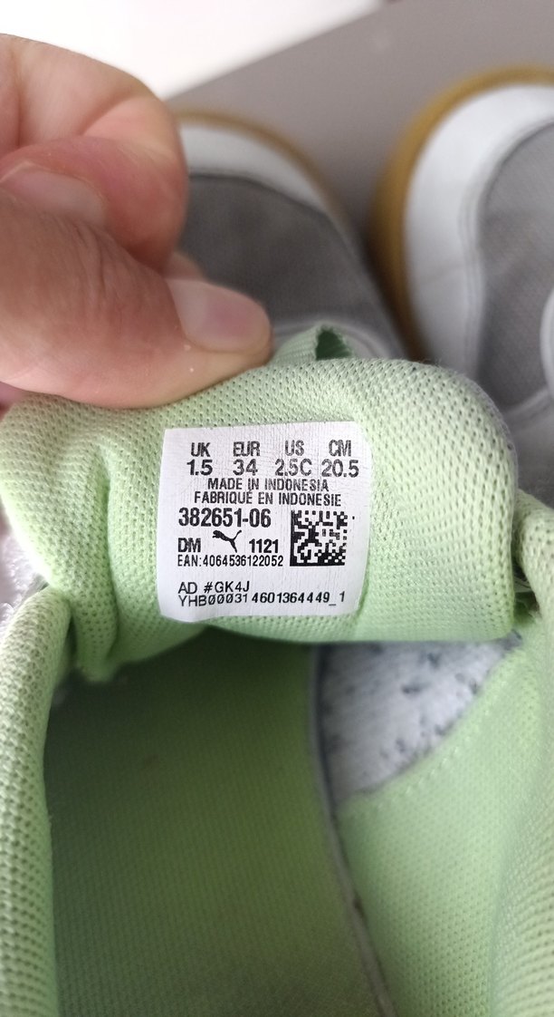 erkek Çocuk Beyaz Gri Cırt Cırtlı Spor Ayakkabı - Görsel 3