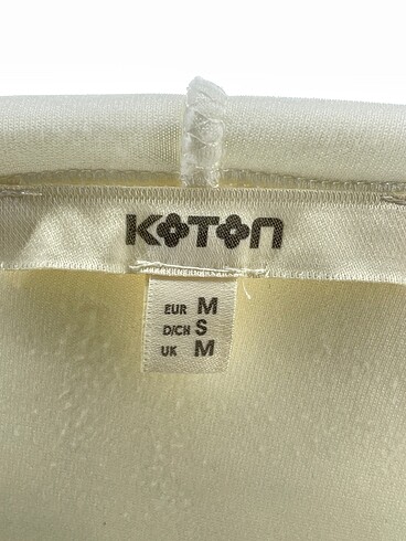 m Beden beyaz Renk Koton Sweatshirt %70 İndirimli.