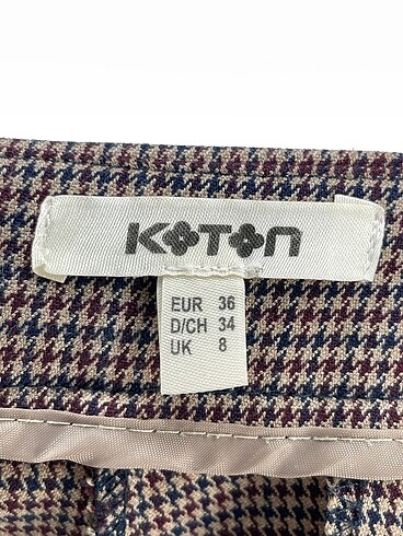 36 Beden çeşitli Renk Koton Kumaş Pantolon %70 İndirimli.