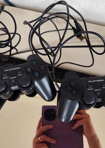 Siyah Kablolu Oyun Kolu - Görsel 2