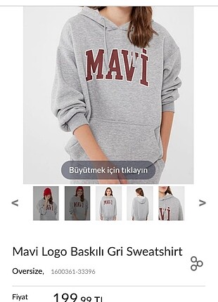 mavi bayan sweatshirt