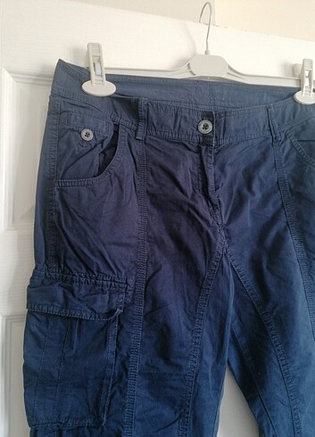 xl Beden Real fashıon kargo kapri pantolon