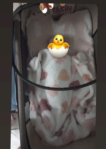 Bej POLLY Bebek Beşiği ve Sepeti - Görsel 2