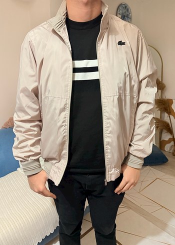 Bej Erkek Midi Boy Rahat Kesim Ceket - Görsel 2