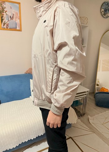 Bej Erkek Midi Boy Rahat Kesim Ceket - Görsel 6