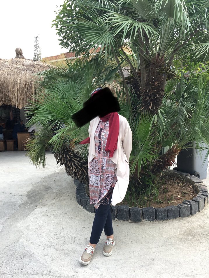 Bağlamalı Midi Bohem Kadın Kimono - Görsel 3