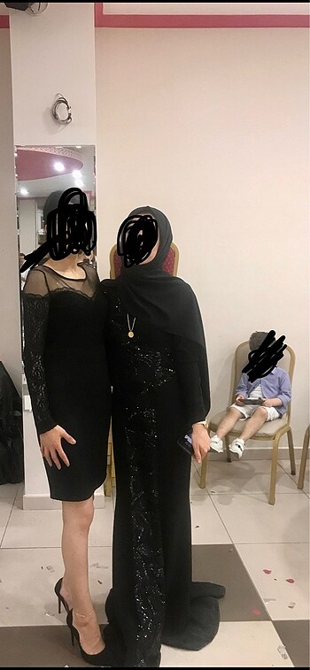Zara Siyah balık elbise