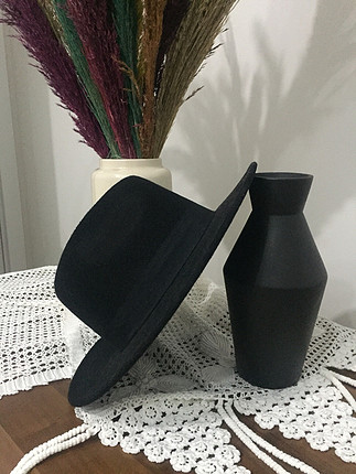 Diğer Kışlık siyah şapka