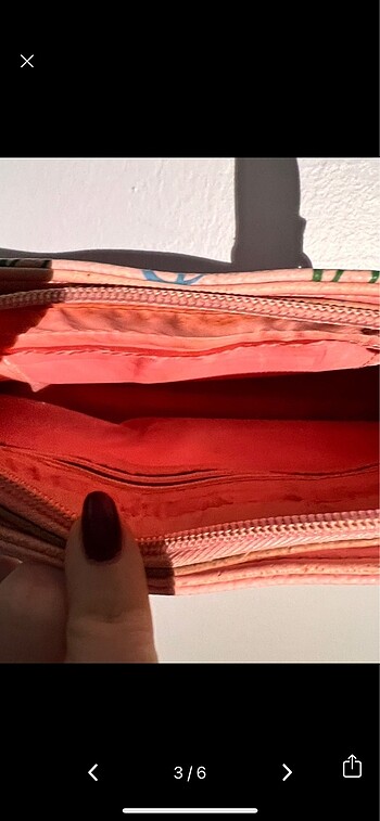 Beden Vintage Dior tarzı pembe baguette çanta