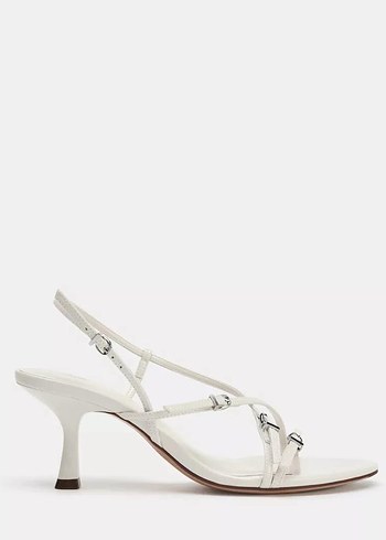 Zara Beyaz Topuklu ayakkabı - Görsel 2