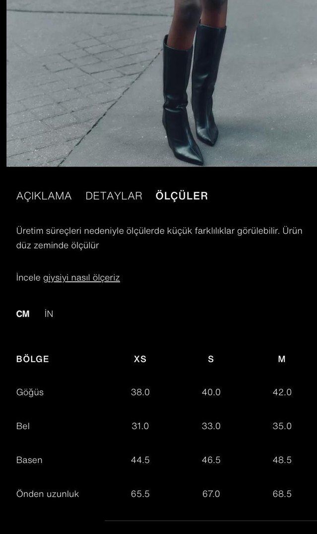 Zara Kahverengi Parlak Midi Straplez Elbise - Görsel 3