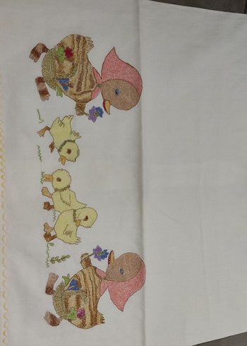 Pastel Renkli Çocuk küçük yastık kılıfı ve beşik için çarşaf