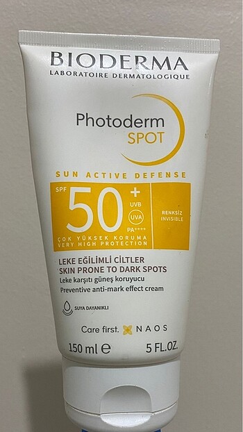 Bioderma güneş kremi