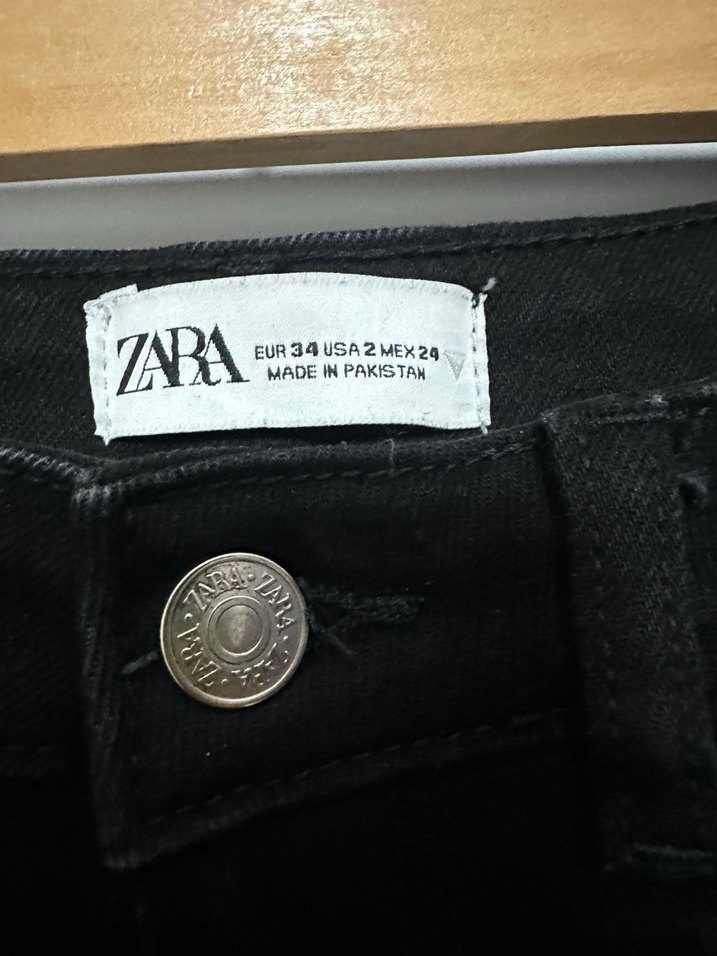 Siyah Kadın Denim Jean - Görsel 3