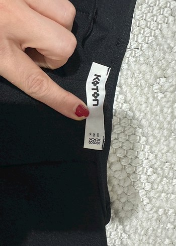 Siyah Pilili Mini Kadın Etek - Görsel 2