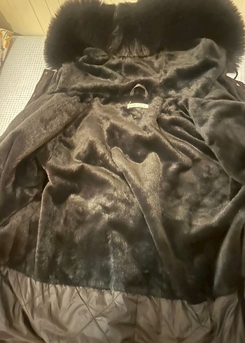 Oysho siyah mont parka - Görsel 4