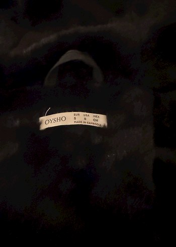 Oysho siyah mont parka - Görsel 3