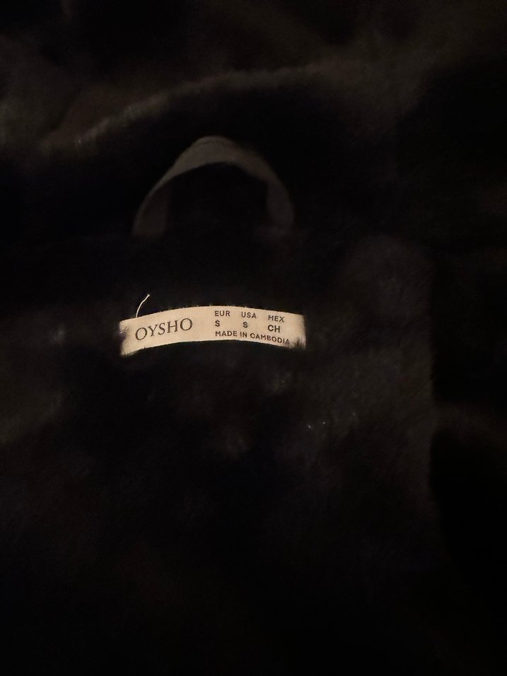 Oysho siyah mont parka - Görsel 3