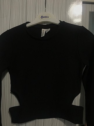 Yanları detaylı H&M badi