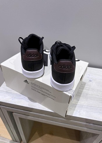 Adidas Siyah Bağcıklı erkek Spor Ayakkabı - Görsel 2