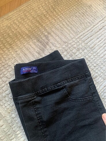 Diğer Siyah dar paça kot pantolon