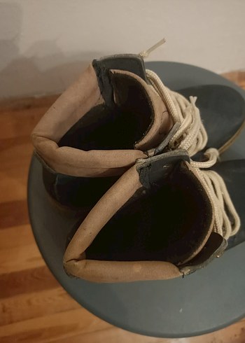 Lacivert Bohem Tarz Erkek Bağcıklı Bot - Görsel 4