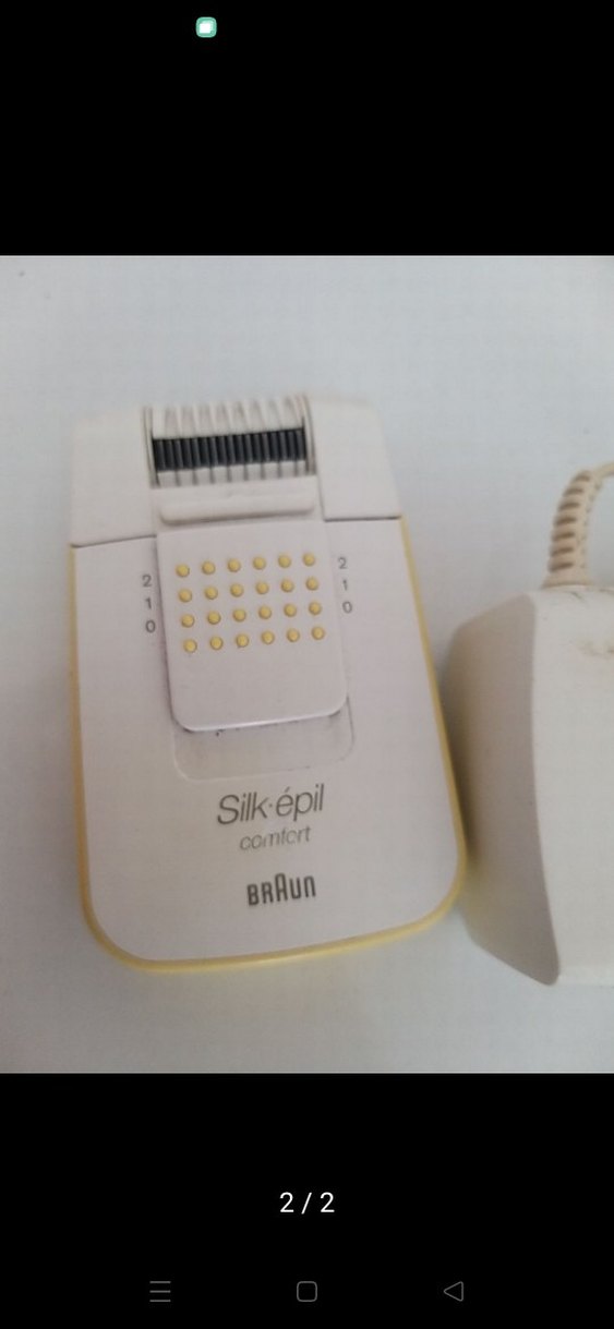 Braun Silk-épil Comfort Epilatör Beyaz - Görsel 2
