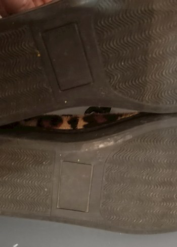 Kahverengi Leopar Desenli Spor Ayakkabı - Görsel 4