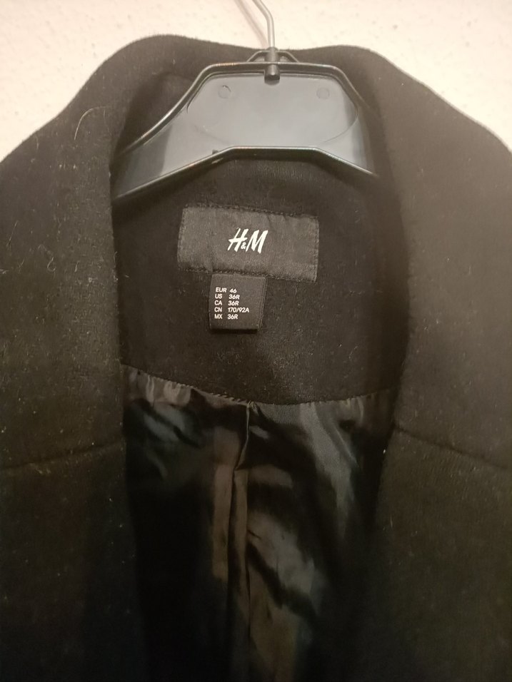 Siyah Uzun Klasik Kaban - Görsel 4