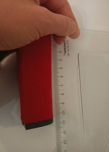 Kırmızı Süet Platform Topuklu Kadın Ayakkabı - Görsel 5