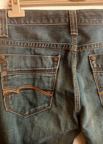 Erkek Lacivert Denim Regular Fit Kot Pantolon - Görsel 2