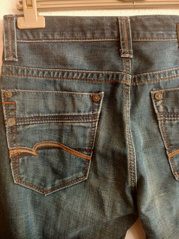 Erkek Lacivert Denim Regular Fit Kot Pantolon - Görsel 2