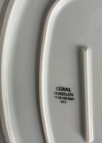 Güral porselen salata  tabagı - Görsel 2