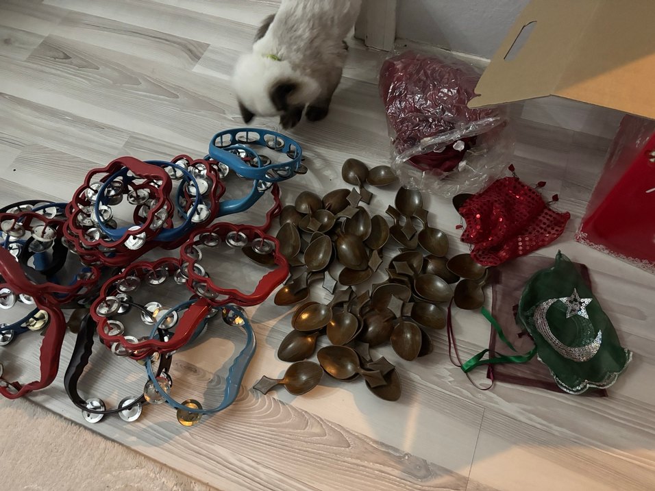 Renkli Parmak Tefleri - Görsel 4