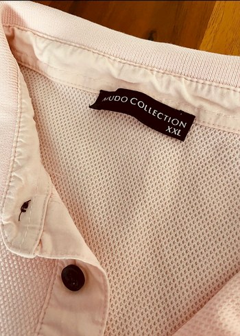 somon rengi erkek mudo polo tişört - Görsel 4