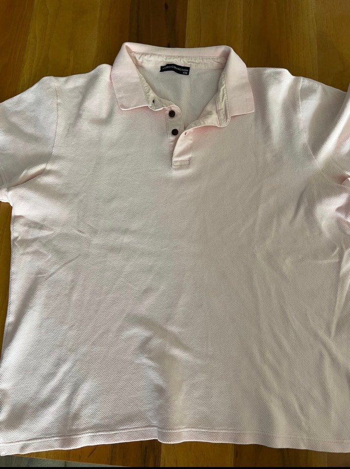 somon rengi erkek mudo polo tişört - Görsel 2