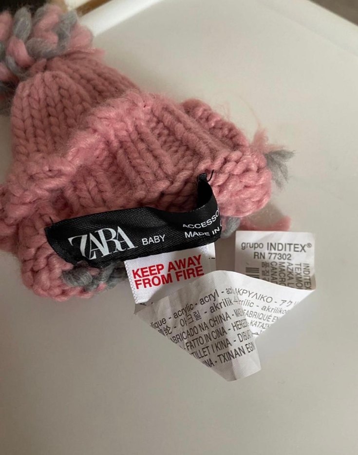 zara kedi figürlü bebek eldiveni - Görsel 2