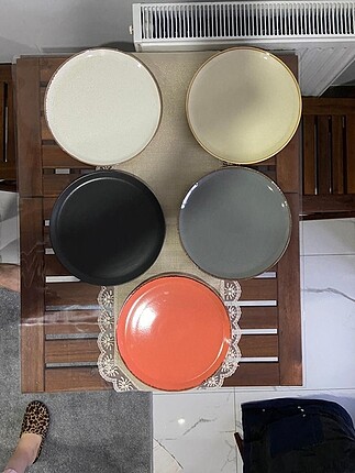 Porland 28 cm porselen pizza tabağı