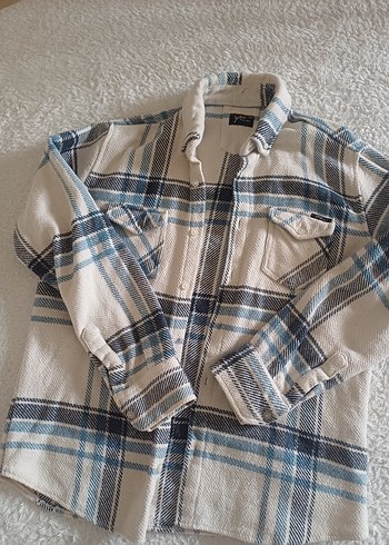 Düğmeli Ekose Desenli erkek Gömlek - Görsel 3