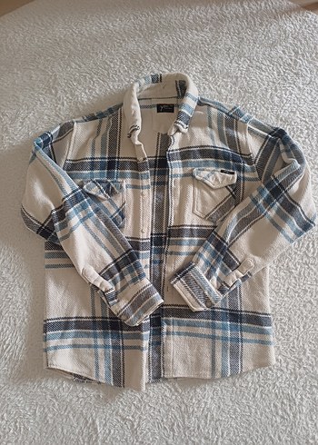 Düğmeli Ekose Desenli erkek Gömlek - Görsel 4