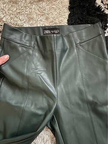 Zara Deri Tayt Pantolon