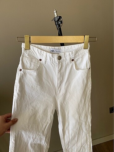 34 Beden Zara Beyaz Jean