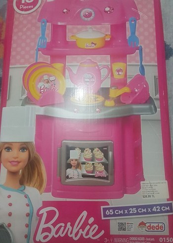 Barbie Renkli Eğitici Mutfak Seti