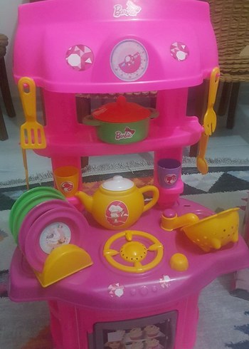 Beden Barbie Renkli Eğitici Mutfak Seti