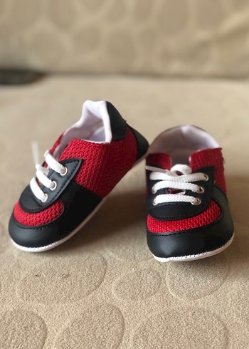 Renkli Erkek Bebek İlk Adım Ayakkabısı - Görsel 4