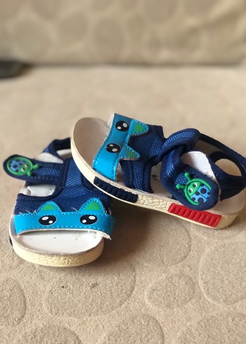 Renkli Erkek Bebek İlk Adım Ayakkabısı - Görsel 2