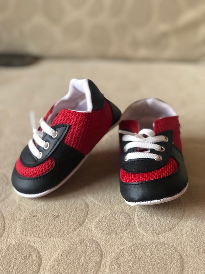 Renkli Erkek Bebek İlk Adım Ayakkabısı - Görsel 4