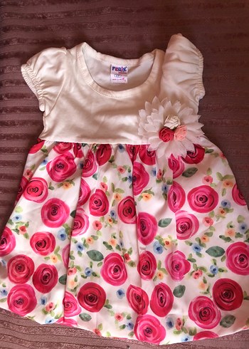 Pembe Tül Etekli Kız Çocuk Elbise - Görsel 12