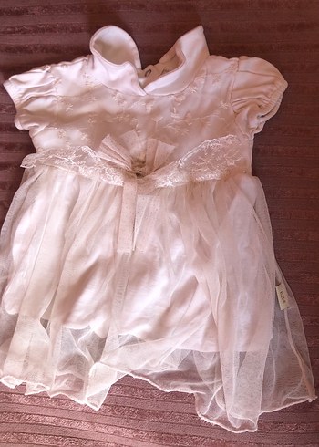 Pembe Tül Etekli Kız Çocuk Elbise - Görsel 11