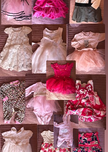 Pembe Tül Etekli Kız Çocuk Elbise - Görsel 2